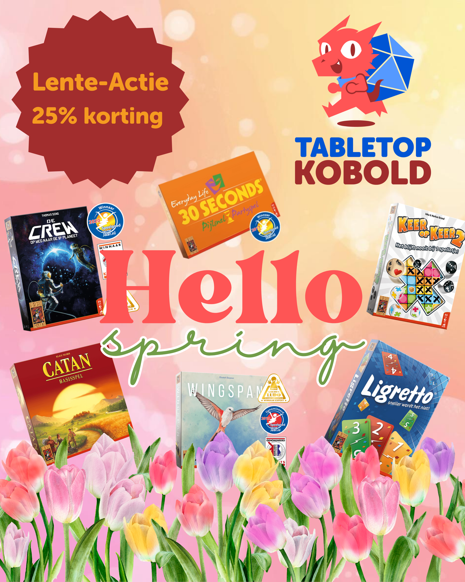 Lenteactie (t/m 14 april)