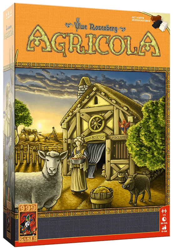 Agricola Bordspel Bouw Je Eigen Boerderij Tabletop Kobold